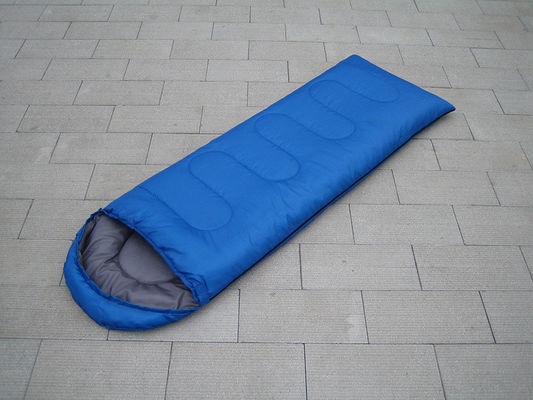 4季節の屋外のキャンプのハイキングのための軽量の単一の封筒の寝袋