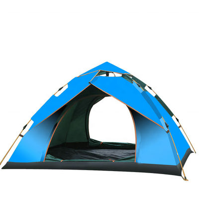 瞬間210のオックスフォードの布の折るキャンプ テント3-4人ハイキングのための210*150*125cm