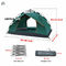 紫外線保護瞬間の3-4人のキャンプのための携帯用ドームのテント
