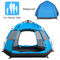 ダブルデッカーの六角形のキャンプ テント5-6人の防水防風のテント