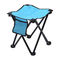 正方形の形浜のキャンプの折りたたみ椅子0.5KGの小さい携帯用折る座席